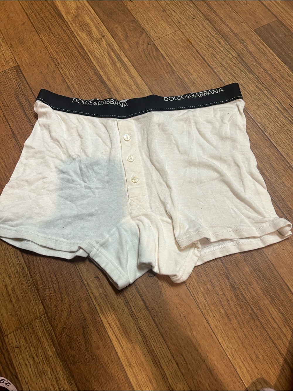 Dolce & Gabbana Cream Women's Lounge Shorts